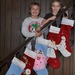 Stockings are hung not by the chimney but by the stairs! by momarge64