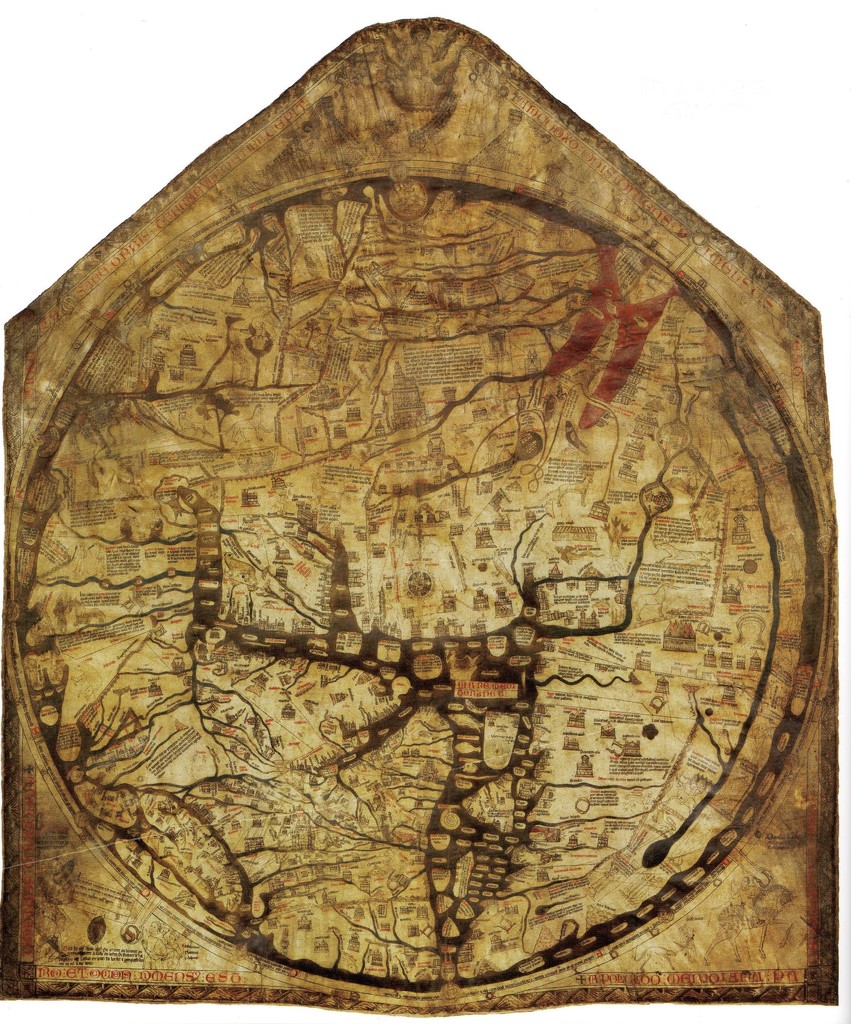  Mappa Mundi   (in Hereford Cathedral) by susiemc