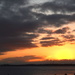 Sunset, Charleston Harbor at The Battery by congaree