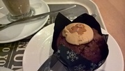 9th Dec 2015 - Gingerbread muffin and latte