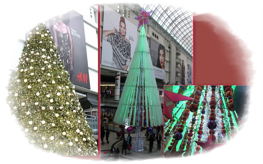 Christmas tree at Eaton's Centre by bruni