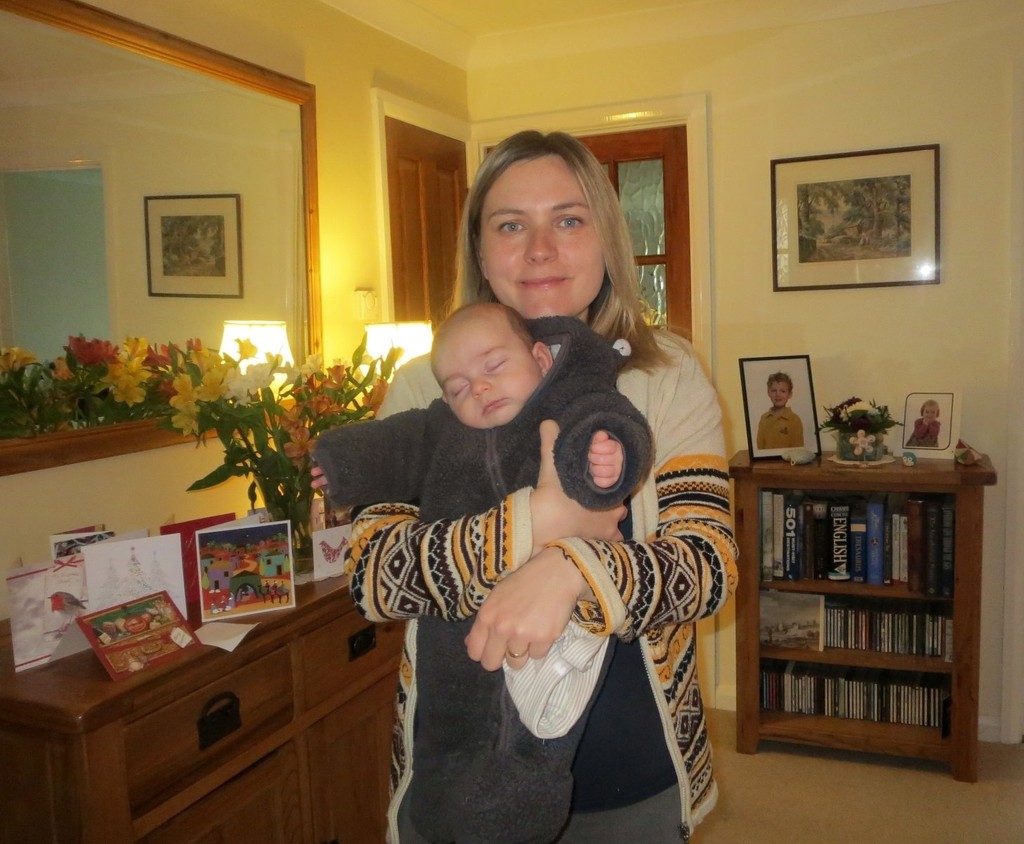 Irina with baby Edward by foxes37