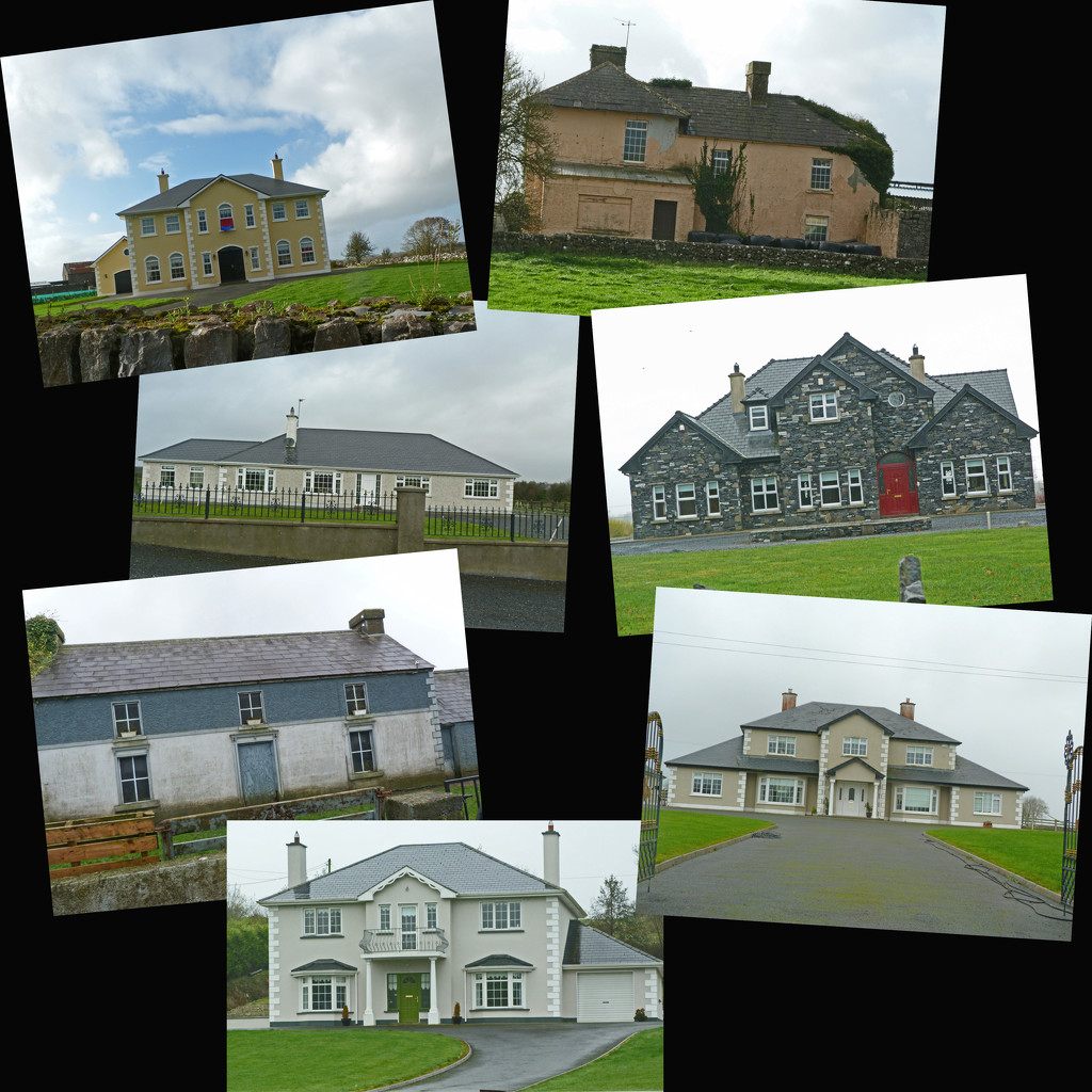 Irish houses by shirleybankfarm
