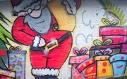 13th Dec 2015 - Santa street art
