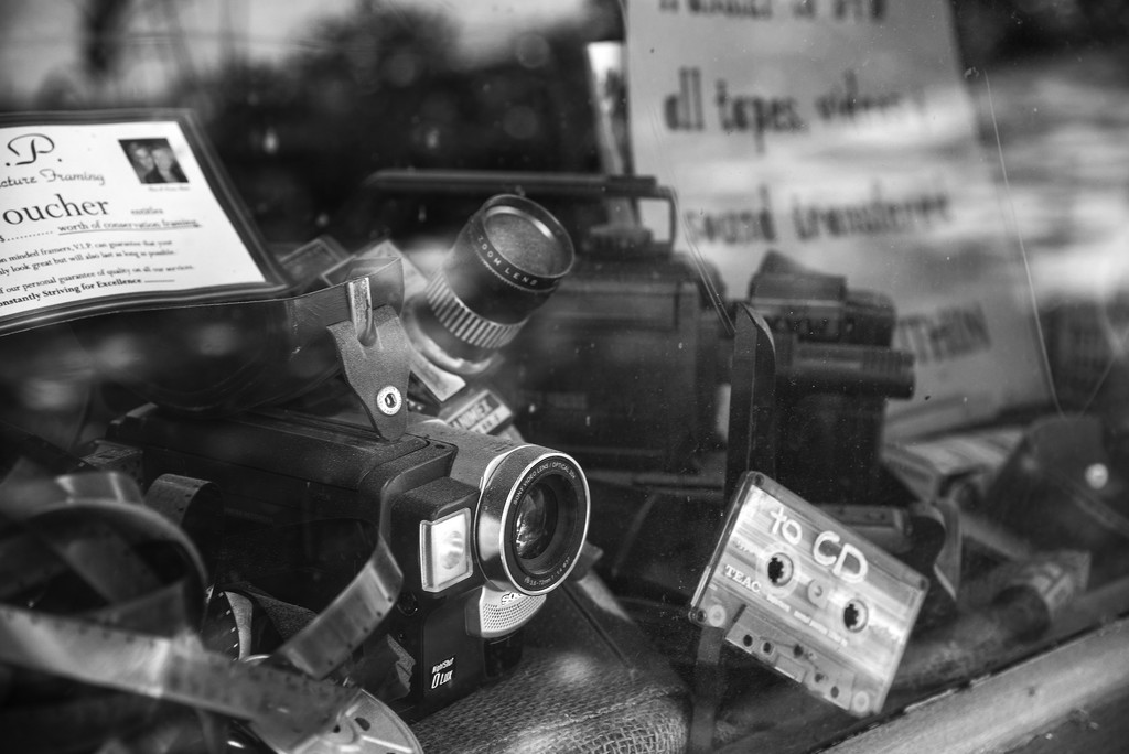 Photography shop window display by jeneurell