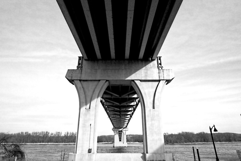 Wabasha Bridge over the Mississippi by tosee