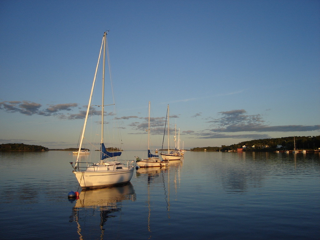 2006 - Sailboats, Mahone Bay, Nova Scotia, Canada by stownsend