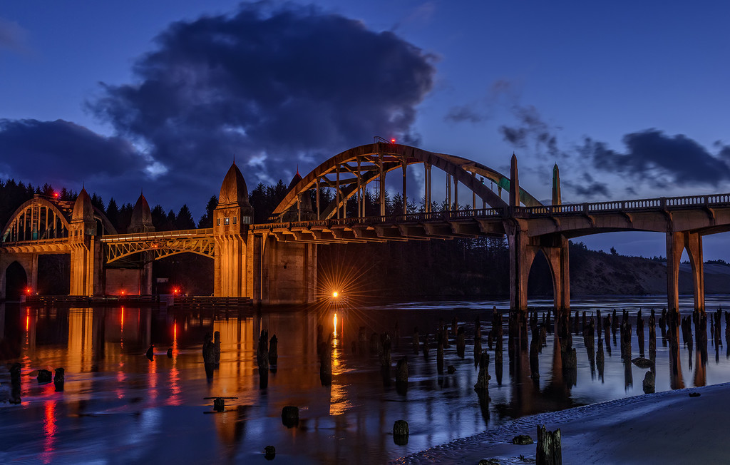 Twilight Bridge  by jgpittenger