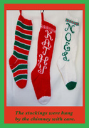 16th Dec 2015 - Christmas stockings