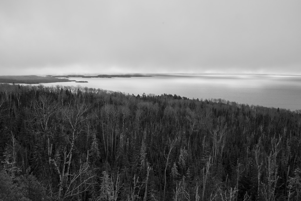 Susie Islands Enshrouded in Fog  by tosee