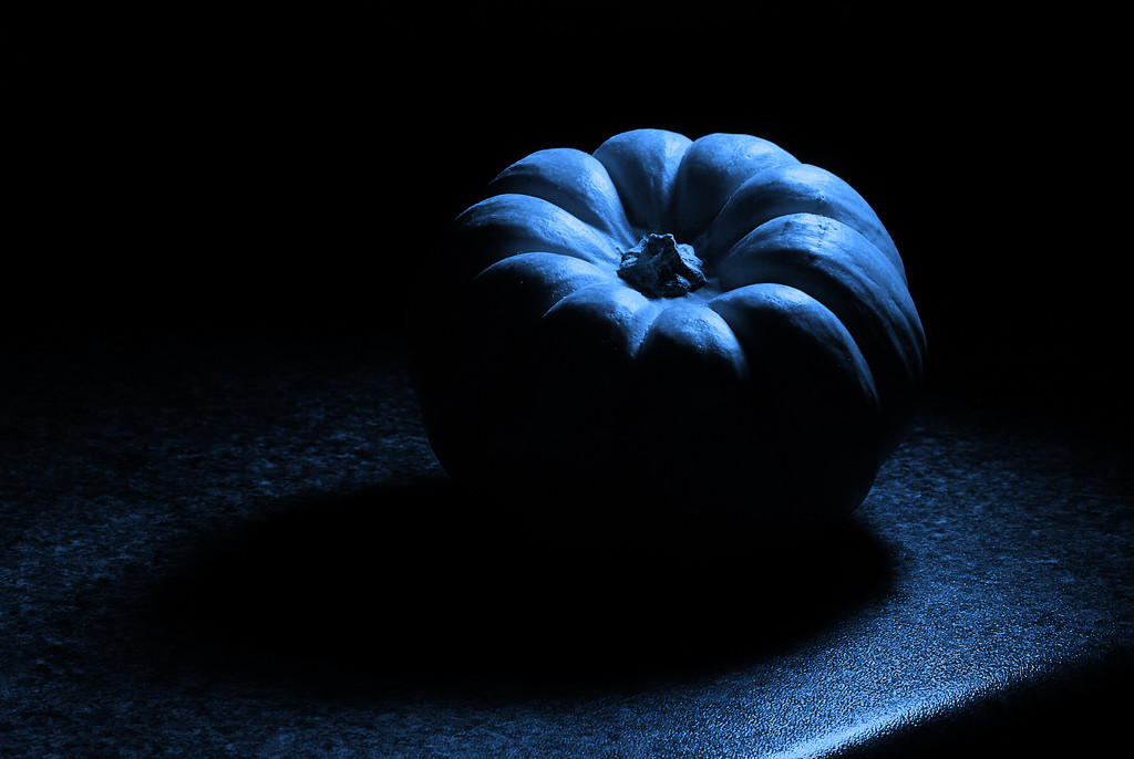 blue pumpkin by davidrobinson