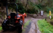 18th Dec 2015 - Too Big A Job for This Tractor Water Color