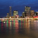 Brisbane Cityscape at Night by terryliv