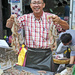 Happy Fish Seller, Street Market by ianjb21