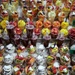 An Endless Sea of Fruitcups at the Market by jyokota