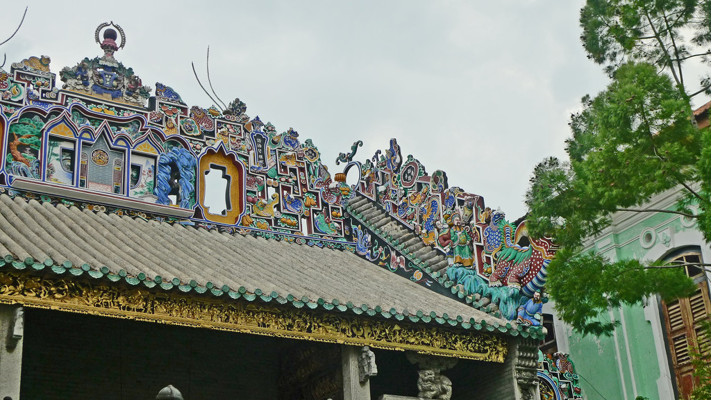 Ornate Temple roof by ianjb21