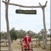 "just put the reindeer out to graze before the long trip north" by cruiser