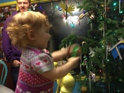 26th Dec 2015 - Daisy loves the tree 2015