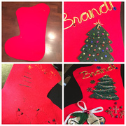 22nd Dec 2015 - Brandi's stocking in the making