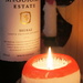 Candle and wine by boxplayer