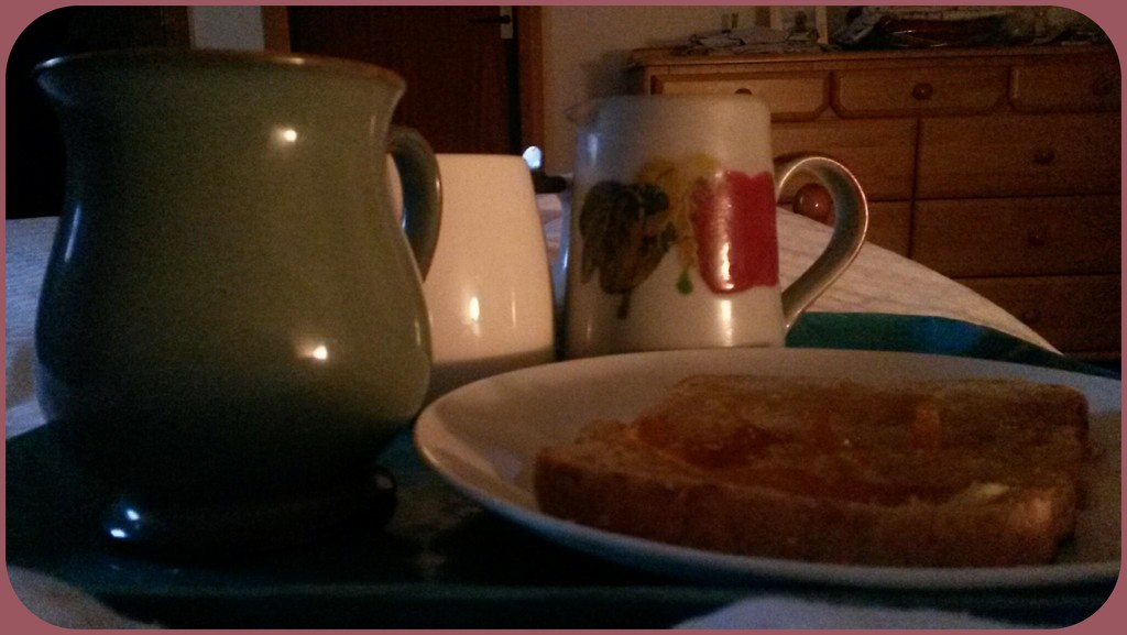 Tea & toast in bed..... by sarah19