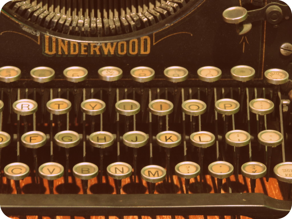 Vintage Typewriter by homeschoolmom