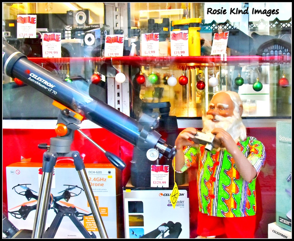 Father Christmas trying out the cameras by rosiekind