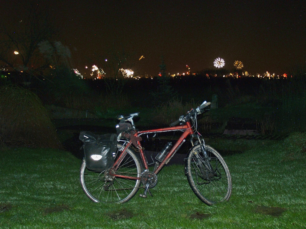 The first and last bicycle photo of 2016 by 365bicycletrips