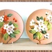 Victorian Hand Painted plates. by ladymagpie