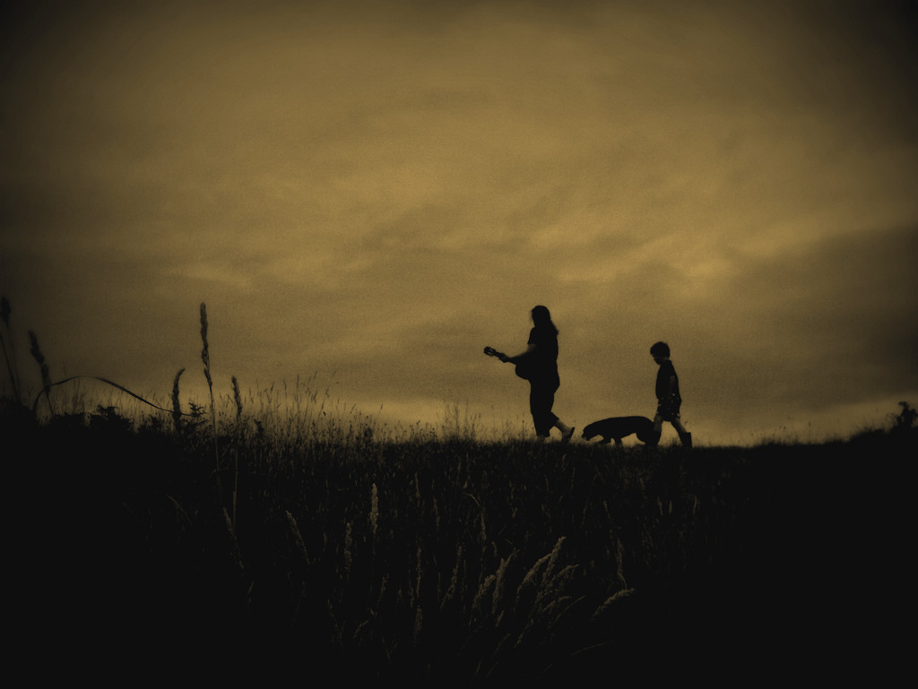 The boy and the dog by wenbow