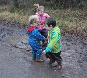 2nd Jan 2016 - Muddy puddle fun.....