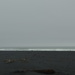 Black Sand Beach on a Grey Day by nickspicsnz