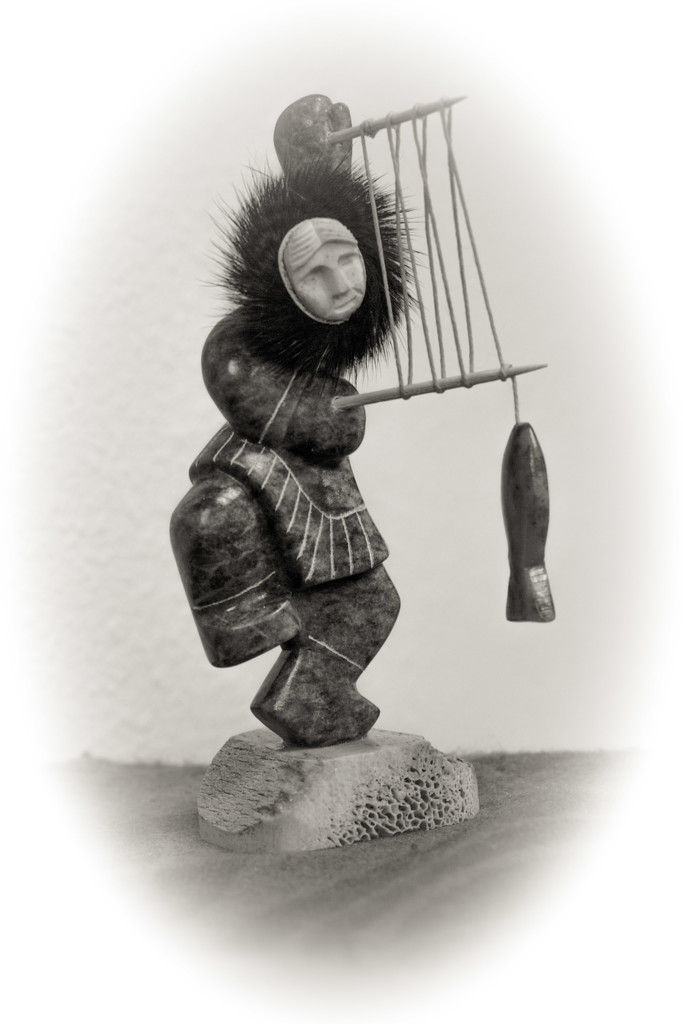 Eskimo Fisherman by jetr