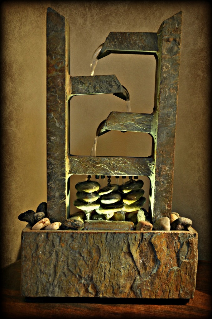 Zen Fountain  by peggysirk