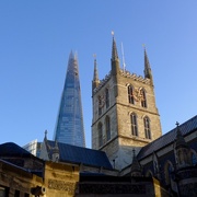 8th Jan 2016 - Southwark Cathedral and the Shard
