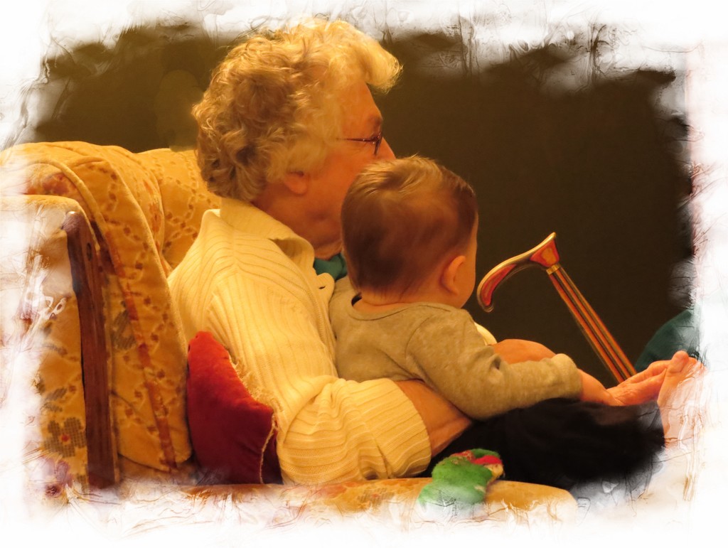 A Great Grandma Moment by olivetreeann