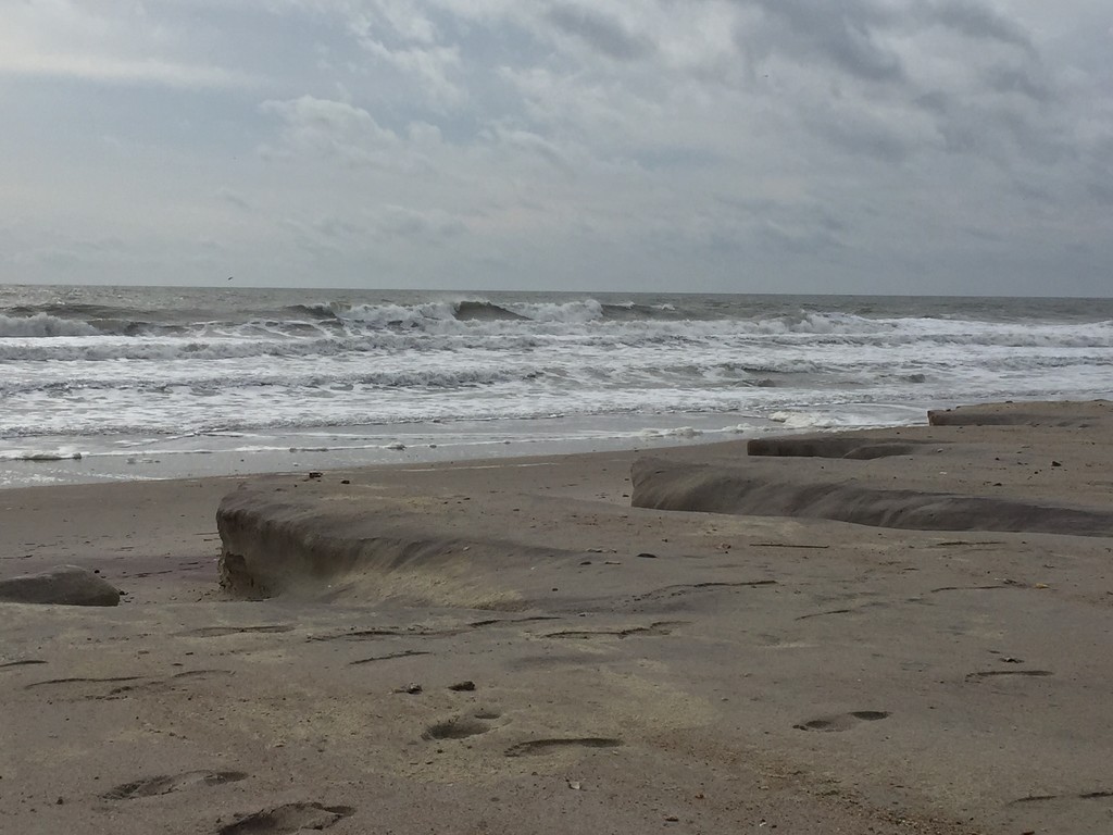 Beach erosion   by graceratliff