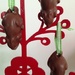 chocolate mice ornaments by wiesnerbeth