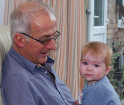 28th Dec 2015 - Bella with Grandpa John