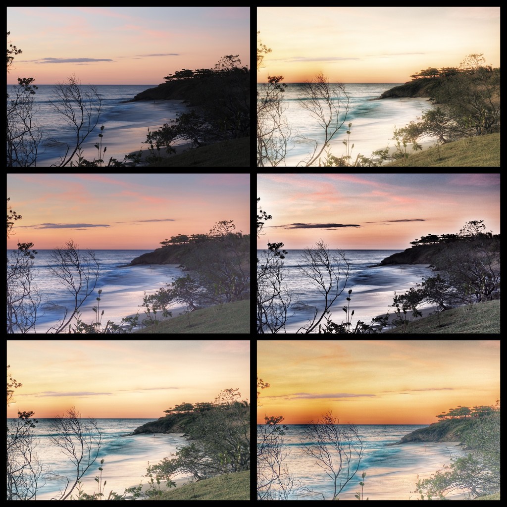 Six Variations on a Sunset by redy4et