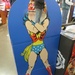 Wonder Woman head hole by margonaut