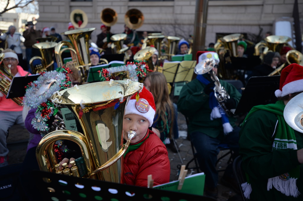 Tuba Christmas by erinhull
