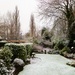 First Snow in My Garden by moominmomma