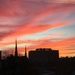 Sunset over downtown Charleston , SC by congaree