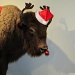 Christmas buffalo by maggie2