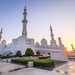 Day 018, Year 4 - Sunset At The Grand Mosque by stevecameras