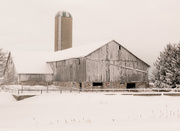 19th Jan 2016 - Snowwashed barn