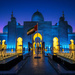 Day 018, Year 4 - The Grand Mosque In Blue & Yellow by stevecameras