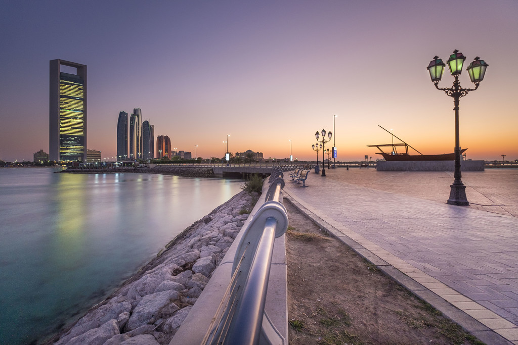 Day 020, Year 4 - Sunset, Stroll And A Snap In Abu Dhabi  by stevecameras