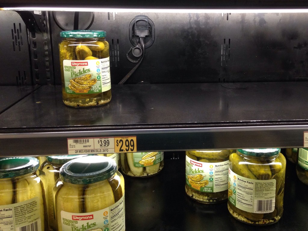 last pickles on the shelf by wiesnerbeth